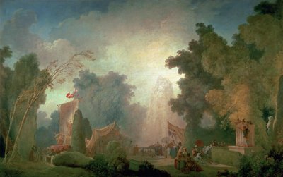 Festyn w Saint-Cloud (szczegóły patrz 89791) autorstwa Jean Honore Fragonard