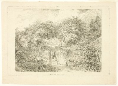 Mały Park autorstwa Jean Honore Fragonard