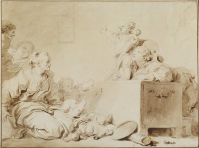 Mały Kaznodzieja autorstwa Jean Honore Fragonard
