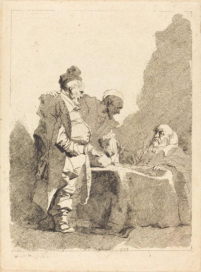 Poborcy podatkowi (Les zdrajcy) autorstwa Jean Honore Fragonard