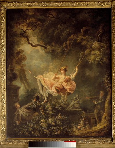 Eskarpoletka. Obraz Jeana Honore Fragonarda (1732-1806) autorstwa Jean Honore Fragonard