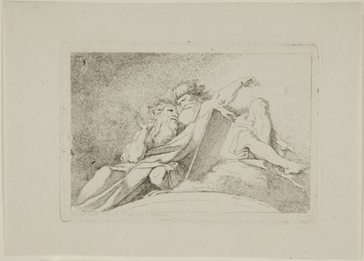 Dwóch proroków autorstwa Jean Honore Fragonard