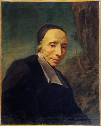 Portret opata Firmina Tournusa (1672-1733) (olej na płótnie) autorstwa Jean II Restout