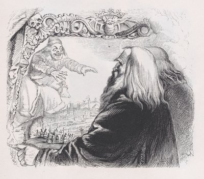Nieskończenie mały z Dzieł wszystkich Bérangera, 1836.. autorstwa Jean Ignace Isidore Gérard