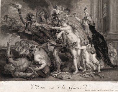 Mars idzie na wojnę autorstwa Jean Jacques Avril