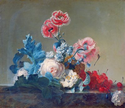 Studium kwiatów autorstwa Jean Jacques Bachelier