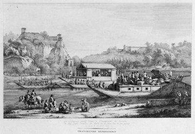 Rejs statkiem po Sekwanie, 1803. autorstwa Jean Jacques Boissieu de