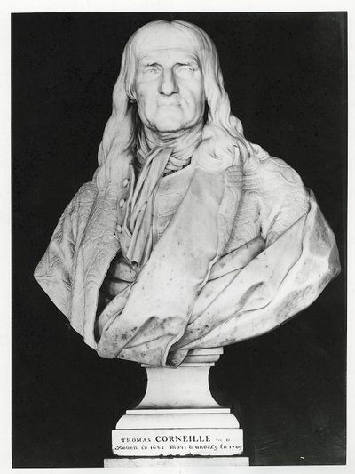 Thomas Corneille (marmur) autorstwa Jean Jacques Caffieri
