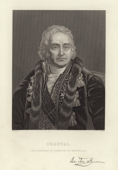 Jean-Antoine Chaptal autorstwa Jean Jacques Francois Monanteuil