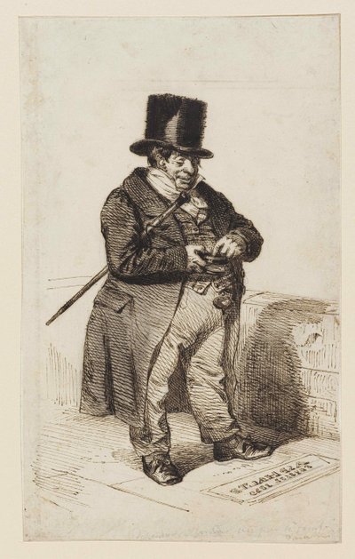 Typ Rentiera, 1840. autorstwa Jean Jacques Grandville