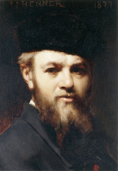 Autoportret, 1877 autorstwa Jean Jacques Henner
