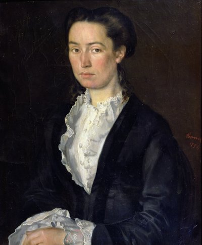 Portret Adélaéde Mathilde Rousseaux, 1854, autorstwa Jean Jacques Henner