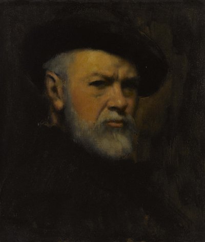 Autoportret, ok. 1890. autorstwa Jean Jacques Henner