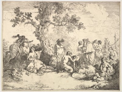 Ofiara dla Pana, 1762-63. autorstwa Jean Jacques Lagrenee