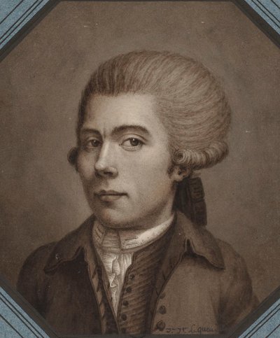 Autoportret, 1786. autorstwa Jean Jacques Lequeu