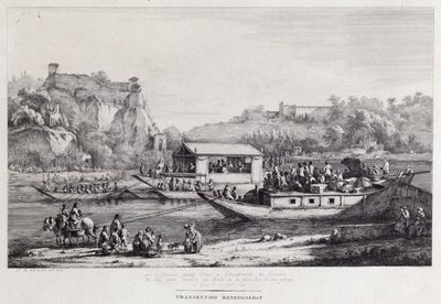 Rejs statkiem po Sekwanie, 1803 autorstwa Jean Jacques de Boissieu