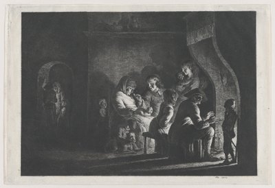 Wieczór na wsi, 1800. autorstwa Jean Jacques de Boissieu