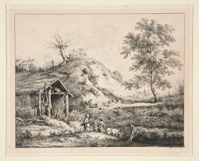 Krajobraz autorstwa Jean Jacques de Boissieu