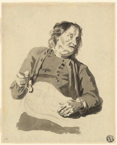 Organ Grinder autorstwa Jean Jacques de Boissieu