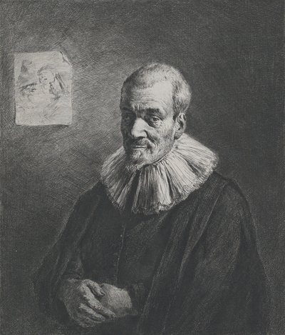 Portret wg Davida Teniersa Młodszego, 1803. autorstwa Jean Jacques de Boissieu