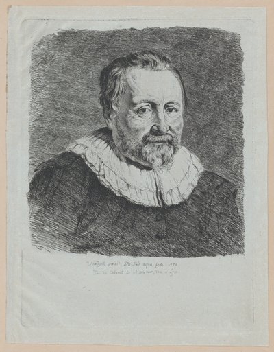Portret według Van Dycka, 1770. autorstwa Jean Jacques de Boissieu