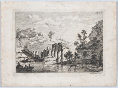 Ruiny Akweduktu, 1763. autorstwa Jean Jacques de Boissieu