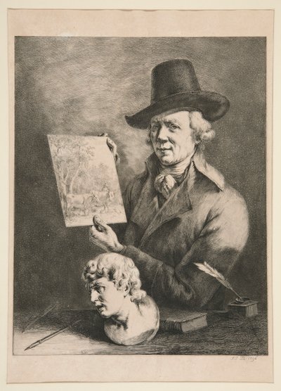 Autoportret autorstwa Jean Jacques de Boissieu