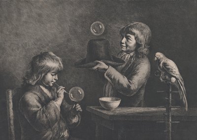 Bańki mydlane, 1799. autorstwa Jean Jacques de Boissieu