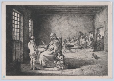 Mistrz Szkoły, 1780. autorstwa Jean Jacques de Boissieu