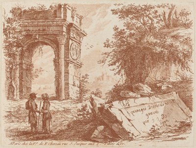 Łuk Triumfalny autorstwa Jean Jacques de Boissieu