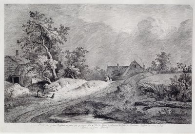 Pole pszenicy, 1772 autorstwa Jean Jacques de Boissieu