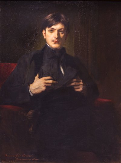 Andre Benjamin-Constant, Portret syna artysty autorstwa Jean Joseph Benjamin Constant
