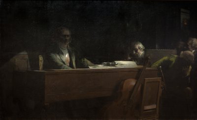 Beethoven, Sonata księżycowa autorstwa Jean Joseph Benjamin Constant
