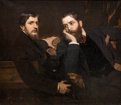 Portret moich dwóch synów autorstwa Jean Joseph Benjamin Constant