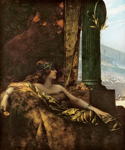 Cesarzowa Teodora (olej na płótnie) autorstwa Jean Joseph Benjamin Constant