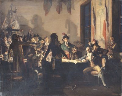 Noc 8 i 9 termidora z 27 na 28 lipca 1794 r. autorstwa Jean Joseph Weerts