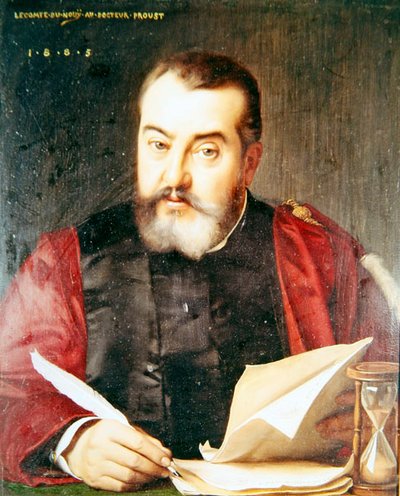 Profesor Adrien Proust autorstwa Jean Jules Antoine Lecomte du Nouy