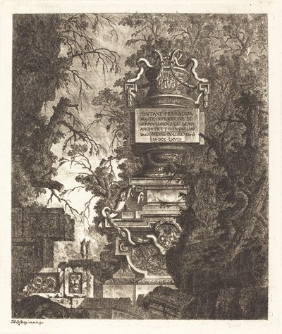 Frontyspis „Fontanny” autorstwa Jean Laurent Legeay