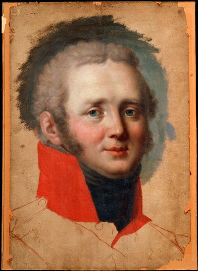„Portret cesarza Aleksandra I”, XIX w. autorstwa Jean Laurent Monnier