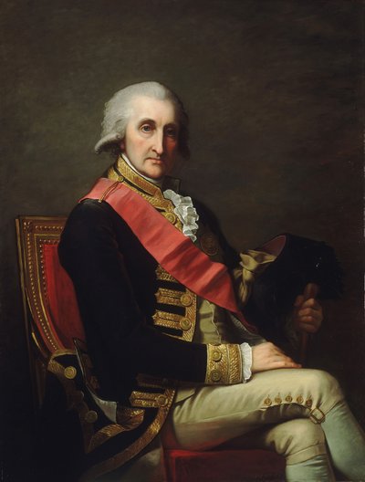 Admirał Lord George Brydges Rodney autorstwa Jean Laurent Mosnier