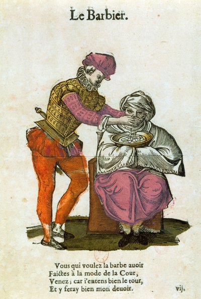 Fryzjer, autorstwa Jean Leclerc