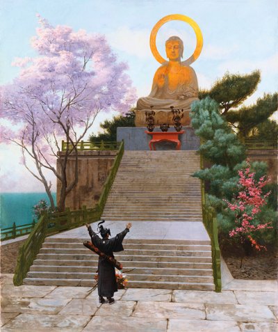 Japończycy błagają o Boskość autorstwa Jean Leon Gerome