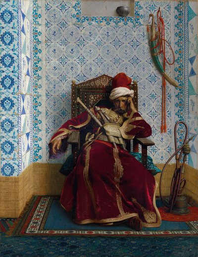 Markosa Votsarisa, 1874. autorstwa Jean Leon Gerome