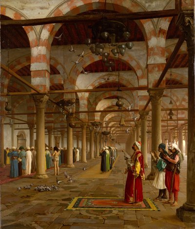 Modlitwa w meczecie autorstwa Jean Leon Gerome