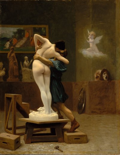 Pigmalion i Galatea, ok. 1930 r. 1890 autorstwa Jean Leon Gerome