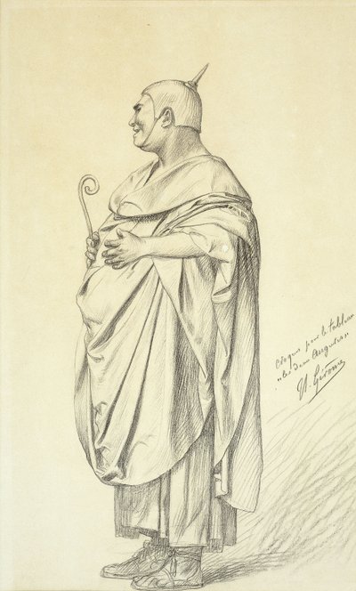 Studium dla Dwóch Augurów, autorstwa Jean Leon Gerome