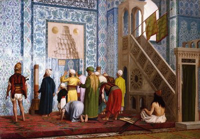 Błękitny Meczet, 1878 autorstwa Jean Leon Gerome