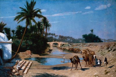 Karawana autorstwa Jean Leon Gerome