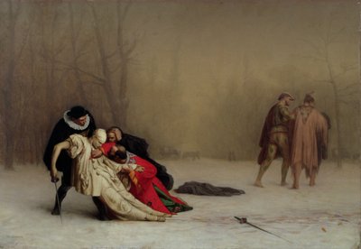 Pojedynek po maskaradzie autorstwa Jean Leon Gerome