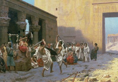 Taniec miecza (La Phyrique) autorstwa Jean Leon Gerome